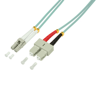 LogiLink 5m LC-SC OM3 fiberoptisk kabel - FP3LS05
