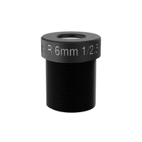 AXIS CCTV-Objektiv - 12.7 mm (1/2") - M12- 6 mm - f/2.0 (Pack of 4)