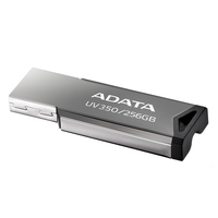 ADATA UV350 256GB USB 3.2 memory stick, black, without cover