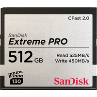 Carte SanDisk Extreme Pro 512 Go CFast 2.0