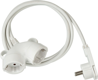Brennenstuhl 1161820223 Rallonge 2 prises 3m Type F blanc