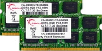 G.Skill FA-8500CL7D-8GBSQ 8GB DDR3-1066 SO-DIMM RAM Kit - FA-8500CL7D-8GBSQ