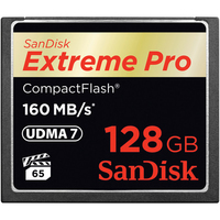 SanDisk Extreme Pro 128GB CF-kort - SDCFXPS-128G-X46