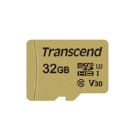 Transcend microSDHC 500S 32GB UHS-I 95MB/s Minneskort - TS32GUSD500S