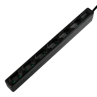 LogiLink LPS231B 1,5 m 6 prises AC C7 vers type F