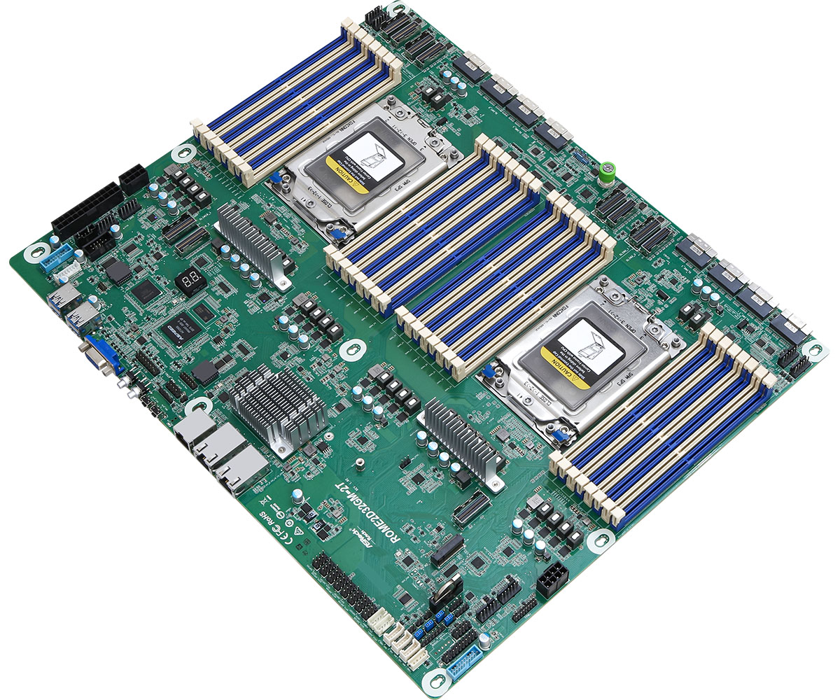 ASRock Rack ROME2D32GM-2T Motherboard - ROME2D32GM-2T