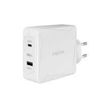 Alimentation LogiLink PA0281 100 W USB-C USB-A GaN