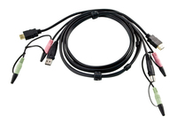 ATEN 2L-7D02UH - Câble vidéo / USB / audio