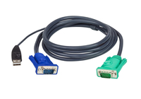 ATEN Micro-Lite 2L-5205U - Keyboard / video / mouse (KVM) cable - 2L-5205U