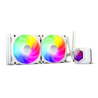 Refroidisseur liquide SilverStone SST-PF240W-ARGB-V2 12 cm Blanc