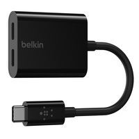 Belkin Connect Audio Charge USB-C till USB-C - F7U081BTBLK