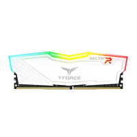 Mémoire RAM Team D4 3600 32 Go C18 Delta RGB Blanc K2