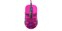 Cherry Xtrfy M42 RGB - Ambidextrous - Optical - USB Type-A - 16000 DPI - Pink