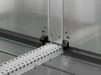 Rittal 4591700 Pièce centrale ST vz 2mm H2000mm laqué