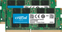 Crucial - DDR4 - 16 Go : 2 x 8 Go - SO DIMM 260 broches