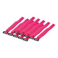 LogiLink KAB0016 Attache de câble 300x20mm Rose