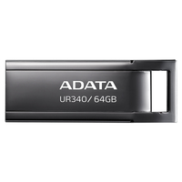 ADATA UR340 64GB USB 3.2 Gen 2, 100MB/s, with cover, black