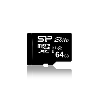 Silicon Power Elite 64GB MicroSD - SP064GBSTXBU1V10-SP