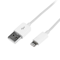 LogiLink Lightning till USB-A-kabel 1m Vit - UA0199