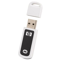 HP BT500 Bluetooth Adapter USB 2.0 wireless print and transfer documents photos messages and graphics from your - Q6273A
