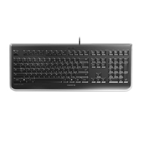 Cherry KC 1068 - Keyboard - 104 keys QWERTY - Black - JK-1068EU-2