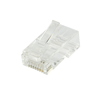 Connecteur LogiLink MP0071 RJ-45 Cat6a U/UTP plaqué or