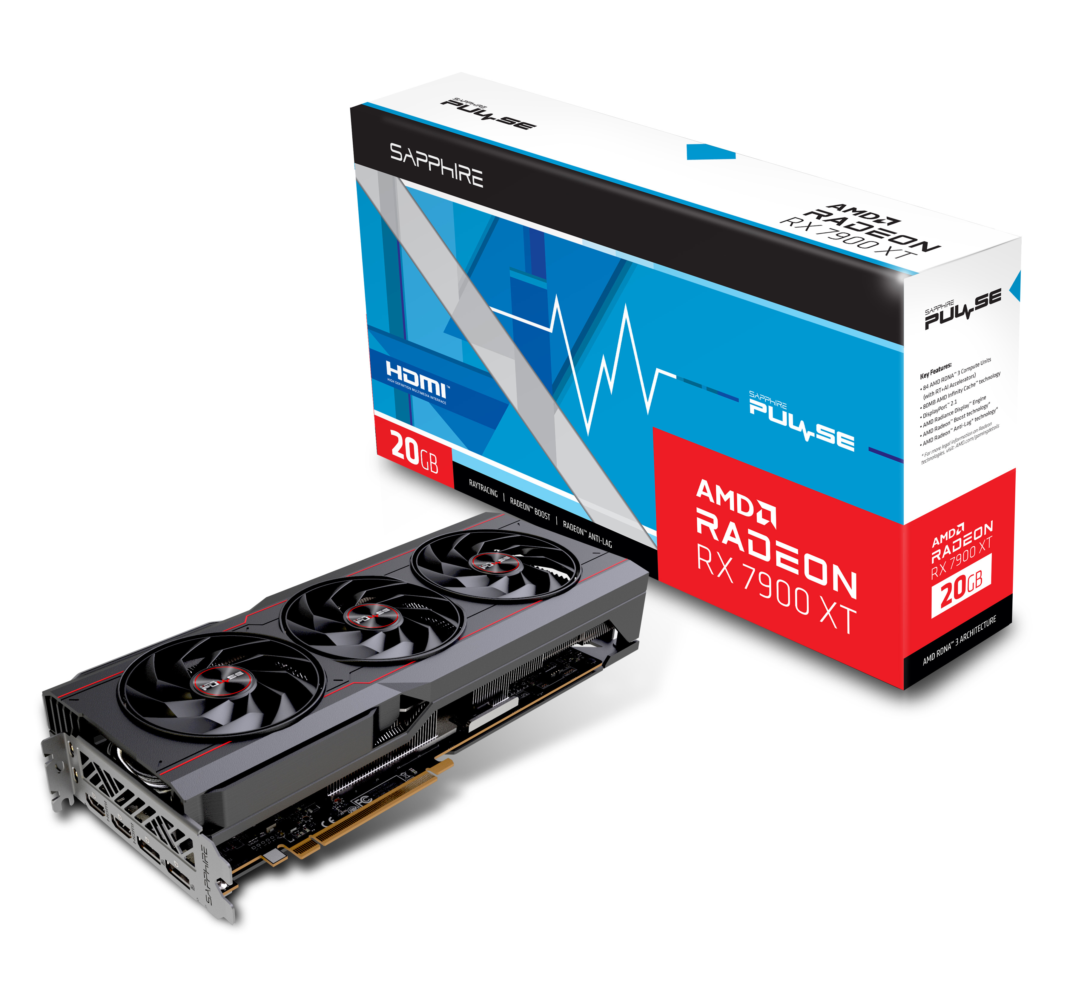 Sapphire PULSE RX 7900 XT 20 Go - Expérience de jeu avancée