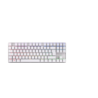 Cherry MX 8.2 TKL Wireless RGB - Sans pavé numérique (80 - 87 %) - Sans fil RF + Bluetooth - Mécanique - QWERTZ - LED RGB - Blanc