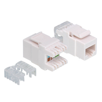 LogiLink NK4006A Flat White RJ-45 Terminal Female