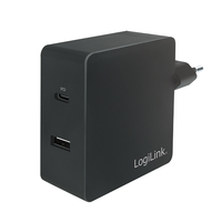 Adaptateur USB LogiLink 1x USB-C 1x USB-A 65W 20V CA