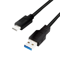 LogiLink CU0166 0,15 m USB-A vers USB-C 3.2 Gen1 5 Gbit/s