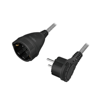 LogiLink LPS104 Câble d'extension d'alimentation 3 m Type F