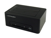 LC-DOCK-U3-CR : Station d'accueil USB 3.2 HDD/SSD avec lecteur de carte