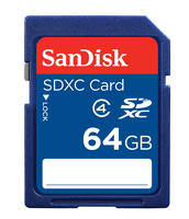 SanDisk 64GB SDXC-minneskort - SDSDB-064G-B35