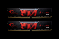 G.Skill Aegis F4-2400C17D-8GIS - 8 Go - 2 x 4 Go - DDR4 - 2400 MHz - DIMM 288 broches - Noir - Rouge