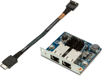 HP 10GBASE-T Dual NIC Module Z6/8 G4 - Internal - Wired - Ethernet - 10000 Mbit/s - Blue - Silver - 1QL49AA