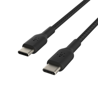 Belkin CAB004BT1MBK - 1 m - USB C - USB C - Noir
