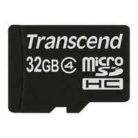 Carte mémoire microSDHC Transcend 32 Go - TS32GUSDC4