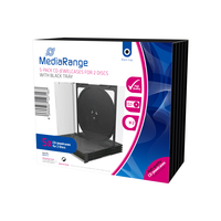 Étui à bijoux MediaRange BOX31-2 pour 2 disques