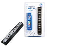 LogiLink UA0096 Concentrateur USB 2.0 480Mbps 7 ports
