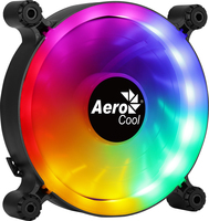 Ventilateur AeroCool Spectro12 RGB, 120 mm, silencieux (19,6 dB)