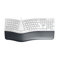 Cherry KC 4500 ERGO - USB - QWERTZ - Blanc