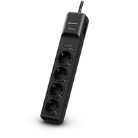 CyberPower Systems CyberPower P0420SUD0-DE - 350 J - 4 AC outlet(s) - Type F - 200 - 250 V - 50/60 Hz - 10 A - P0420SUD0-DE