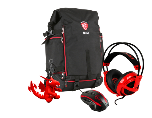 MSI Gaming Xmas Pack 2016 Sac à dos 18,4"