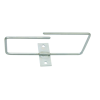 Gestion des câbles en acier argenté LogiLink OR112G