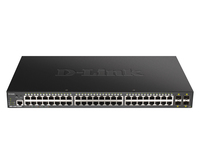 D-Link DGS 1250-52XMP - Commutateur - L3 Lite - PoE intelligent (370 W)