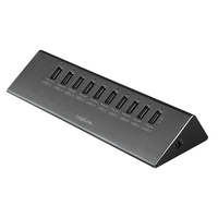 LogiLink UA0226 7-Port USB 2.0 Hub 480Mbps Black