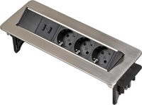 Brennenstuhl 1396200113 - 2 m - 3 AC outlets - 1396200113