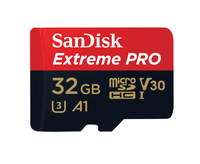 SanDisk Extreme Pro 32GB MicroSDHC Card - SDSQXCG-032G-GN6MA
