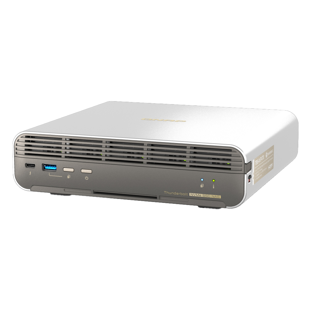 QNAP TBS-h574TX-i3-12G 5 baies 5 x E1.S 12 Go DDR4 1 x 2,5 GbE